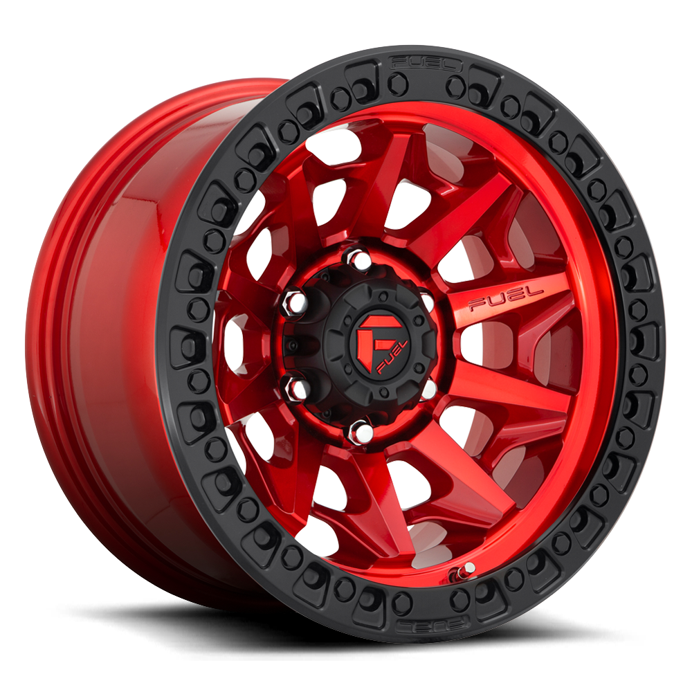 Fuel Offroad D695 COVERT CANDY RED BLACK BEAD RING