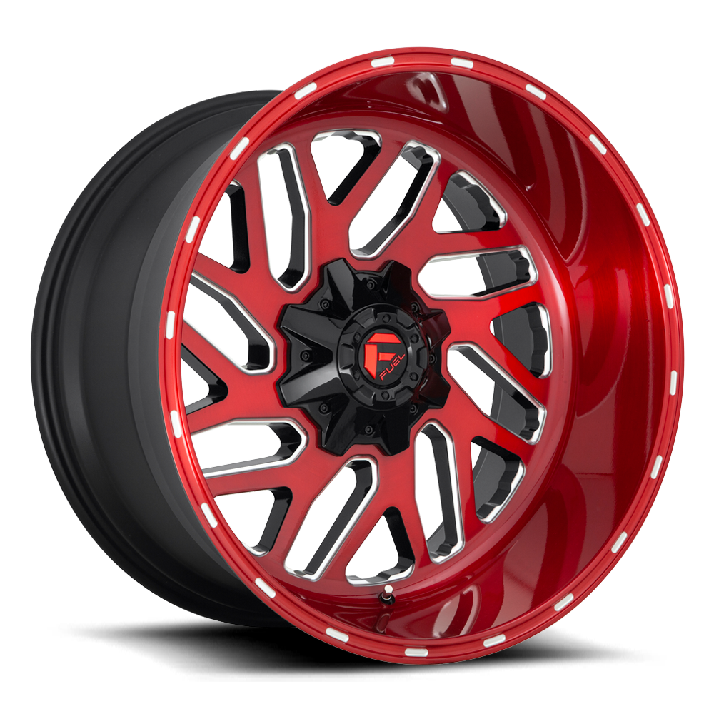 Fuel Offroad D691 TRITON CANDY RED MILLED