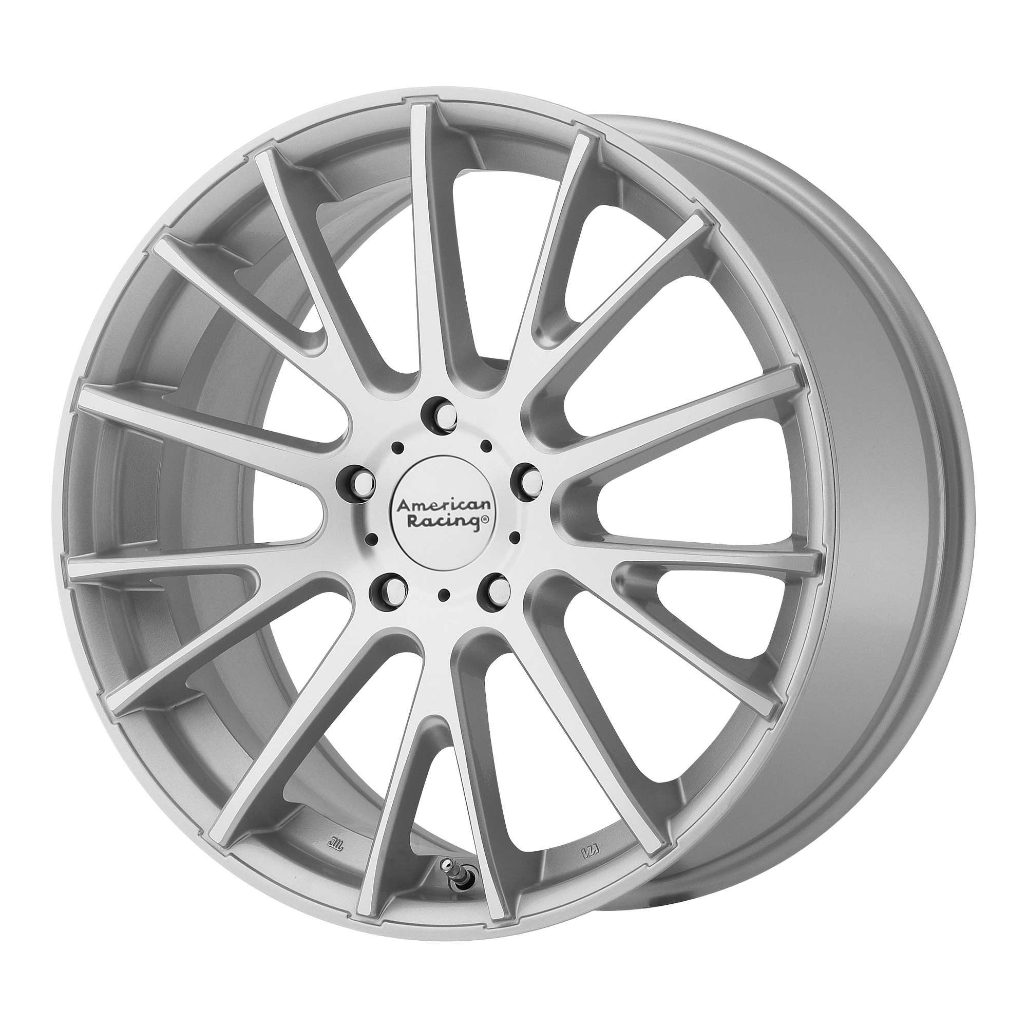 American Racing AR904 Bright Silver Machined Face
