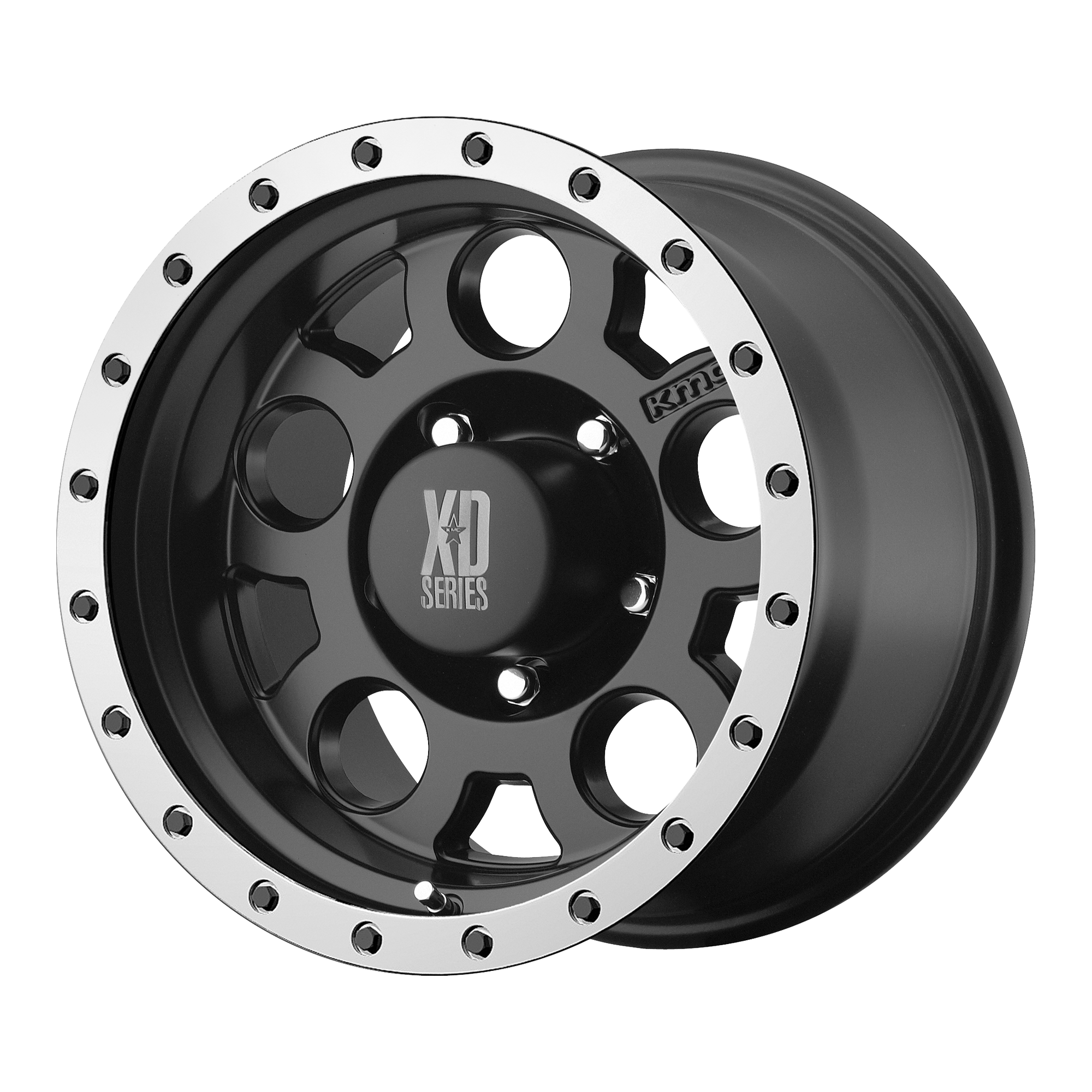 XD Series XD125 Matte Black With Machined Reinforcing Ring