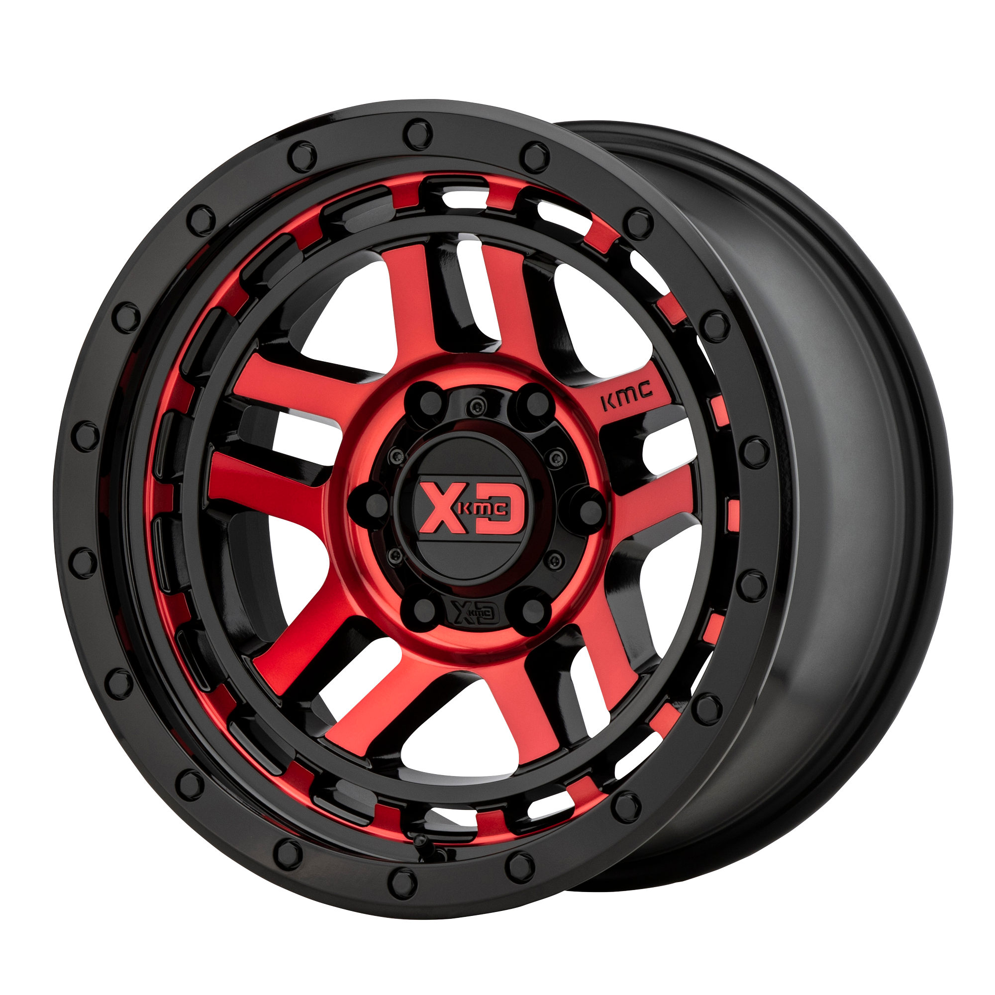 XD Series XD140 Recon Gloss Black Machined With Red Tint