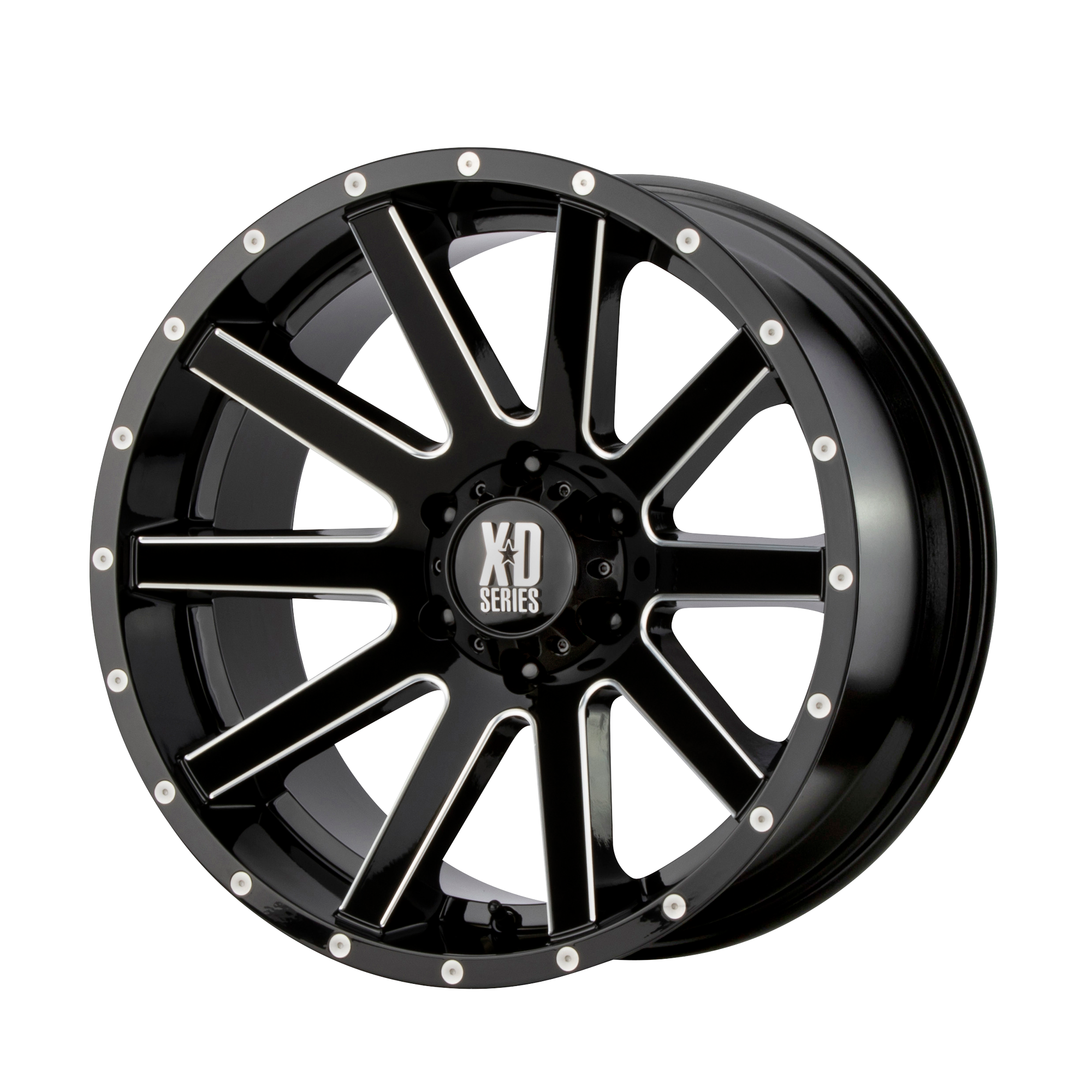 XD Series XD818 HEIST Gloss Black Milled