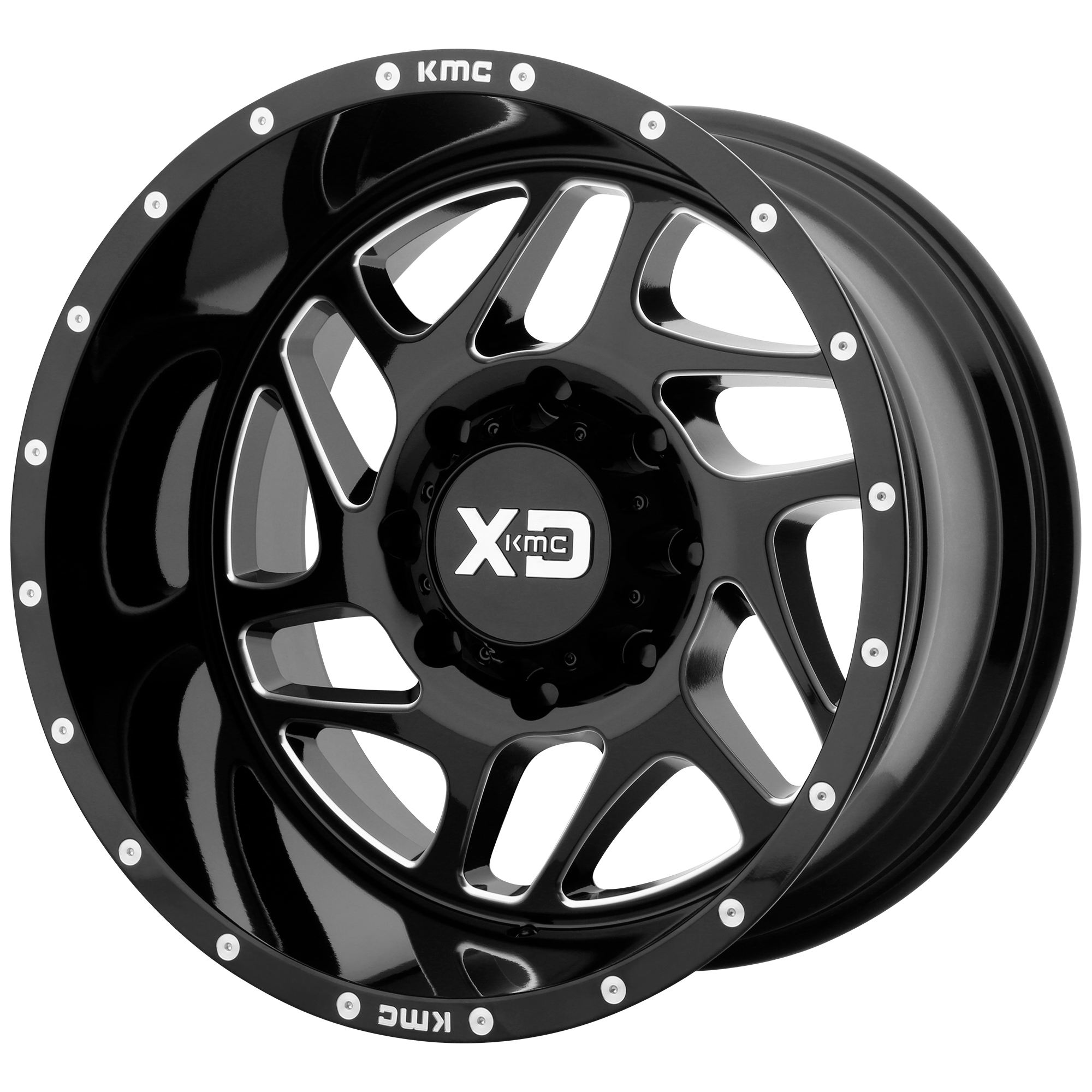 XD Series XD836 FURY Gloss Black Milled