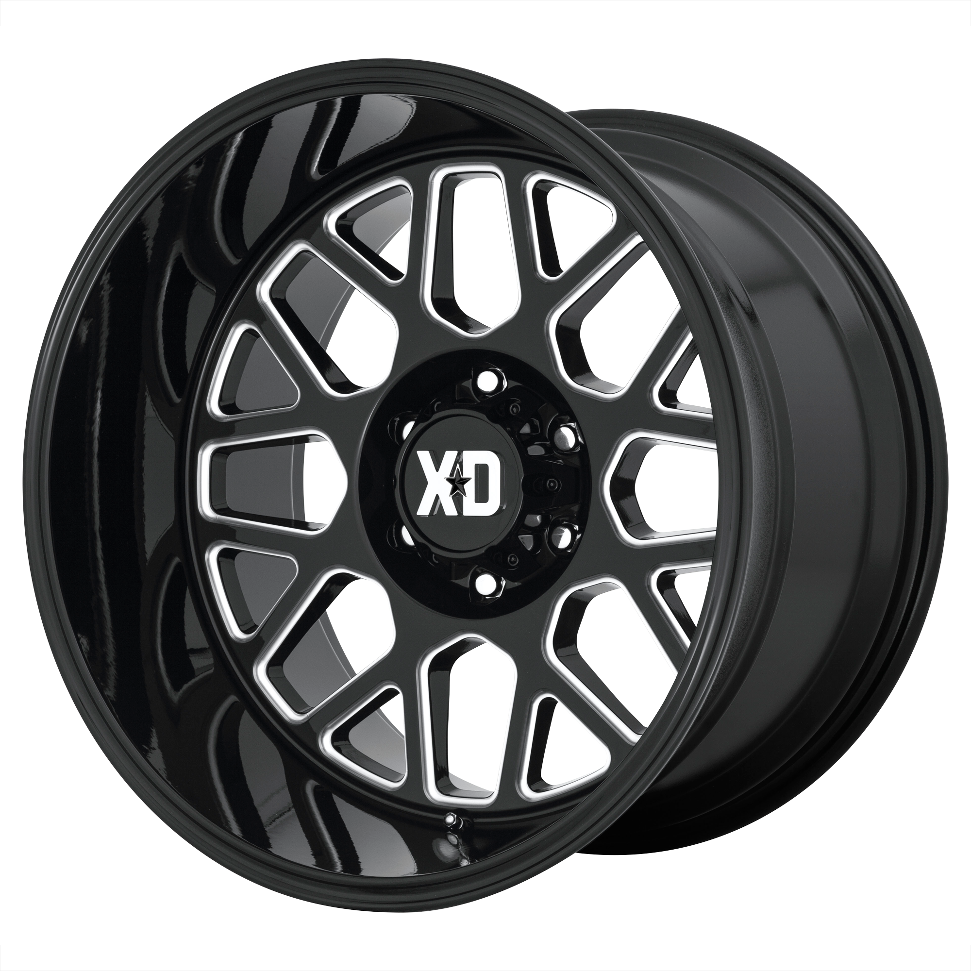 XD Series XD849 GRENADE 2 Gloss Black Milled