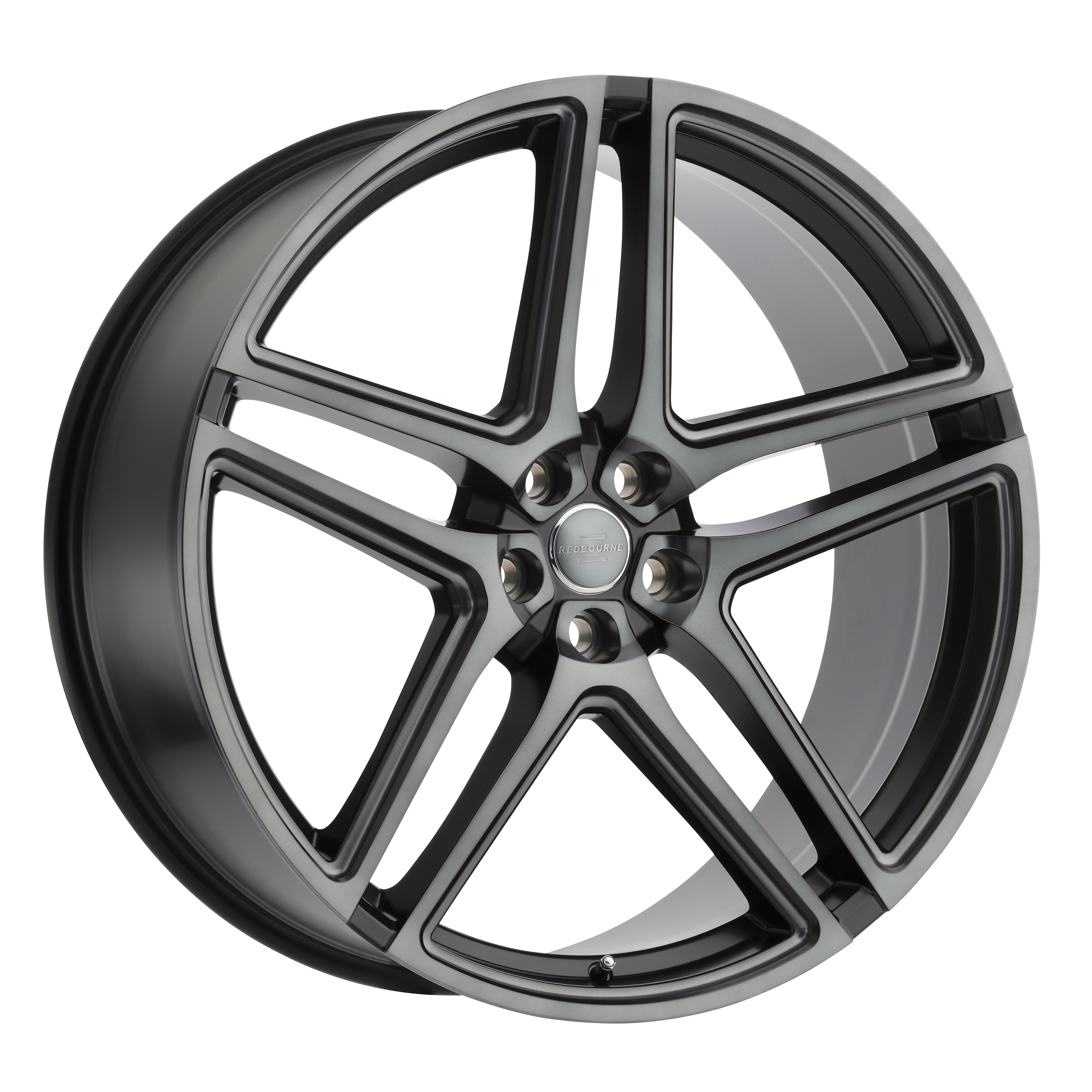 Crown Matte Black W- Machine Face- Ball Milled Spoke- And Translucent Clear Tint