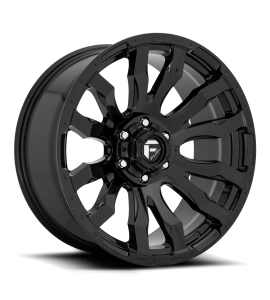 18x9 Fuel Off-Road Wheels | 1 piece D675 BLITZ 5x127 GLOSS BLACK 1 Offset (5.04 Backspace) 71.5 Centerbore | D67518907550