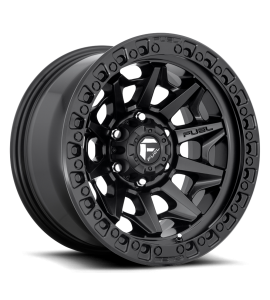 18x9 Fuel Off-Road Wheels | 1 piece D694 COVERT 5x139.7 MATTE BLACK 1 Offset (5.04 Backspace) 87.1 Centerbore | D6941890B550