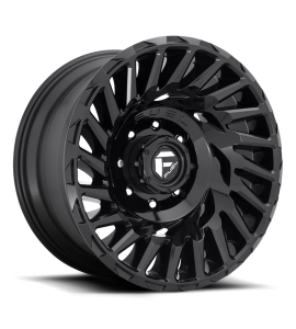 18x9 Fuel Off-Road Wheels | 1 piece D682 CYCLONE 5x127 GLOSS BLACK 1 Offset (5.04 Backspace) 71.5 Centerbore | D68218907550