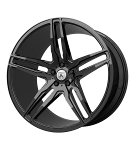 19x8.5 Asanti Black Label Wheels ABL-12 ORION BLANK/SPECIAL DRILL | 0 Offset (0.00 Backspace) | 72.6 Hub | Gloss Black | ABL12-19850038BK