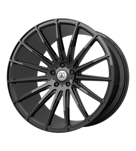 22x9 Asanti Black Label Wheels ABL-14 POLARIS 5x114.3 | 32 Offset (6.26 Backspace) | 72.6 Hub | Gloss Black | ABL14-22901232BK