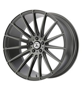 22x9 Asanti Black Label Wheels ABL-14 POLARIS 5x115 | 15 Offset (5.59 Backspace) | 72.6 Hub | Matte Graphite | ABL14-22901515MG