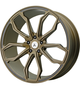 22x9 Asanti Black Label Wheels ABL-19 ATHENA 5x115 | 15 Offset (5.59 Backspace) | 72.6 Hub | Satin Bronze | ABL19-22901515BR