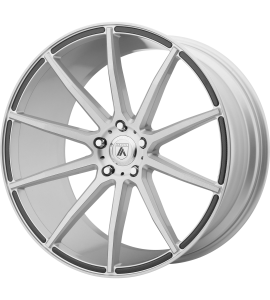 22x9 Asanti Black Label Wheels ABL-20 ARIES 5x120 | 32 Offset (6.26 Backspace) | 74.1 Hub | Silver/Brushed | ABL20-22905232SL