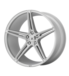 20x10.5 Asanti Black Label Wheels ABL-22 ALPHA 5 5x115 | 20 Offset (6.54 Backspace) | 72.6 Hub | Silver/Brushed | ABL22-20051520SL