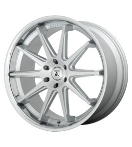 24x10 Asanti Black Label Wheels ABL-29 EMPEROR 6x139.7 | 30 Offset (6.68 Backspace) | 100.5 Hub | Silver/Brushed | ABL29-24106230SL