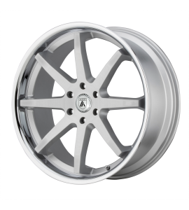 20x9 Asanti Black Label Wheels ABL32 REVERB 5x120 | 30 Offset (6.18 Backspace) | 74.1 Hub | Silver/Brushed | ABL32-29052430
