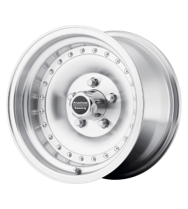 15x8 American Racing Wheels AR61 OUTLAW I 6x139.7 Machined -19 Offset (3.75 Backspace) 108 Centerbore | AR615883