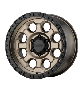 18x9 American Racing Wheels AR201 8x180 Matte Bronze Black Lip 0 Offset (5.00 Backspace) 124.2 Centerbore | AR20189088600