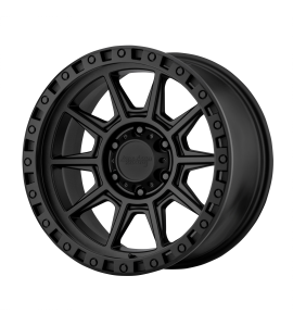 18x9 American Racing Wheels AR202 5x139.7 Cast Iron Black 0 Offset (5.00 Backspace) 108 Centerbore | AR20289055700