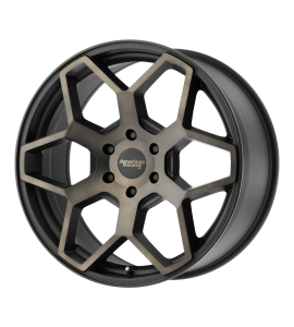 20x8.5 American Racing Wheels AR916 6x139.7 Satin Black With Dark Tint Clear Coat 35 Offset (6.13 Backspace) 106.25 Centerbore | AR91628568935