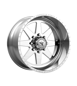 22x11 American Force Wheels AFW 11 INDEPENDENCE SS 8x170 | 0 Offset (6.00 Backspace) | 125.2 Hub | Polished | AFTH11F25-1-21