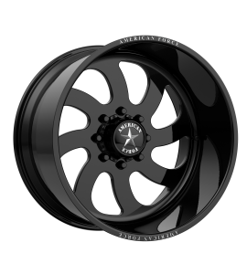 20x12 American Force Wheels AFW 76 BLADE SS 5x127 | -40 Offset (4.93 Backspace) | 71.5 Hub | Black | AFTE76RS71-2-20