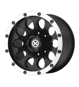 18x9 ATX Off-Road Series Wheels AX186 SLOT 5x127 Satin Black With Machined Face -24 Offset (4.06 Backspace) 78.3 Centerbore | AX18689050724N