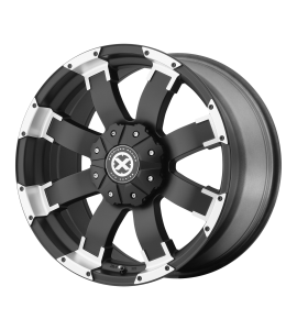 18x9 ATX Off-Road Series Wheels AX191 SHACKLE 5x114.3/5x127 Satin Black With Machined Face 20 Offset (5.79 Backspace) 72.6 Centerbore | AX19189054720