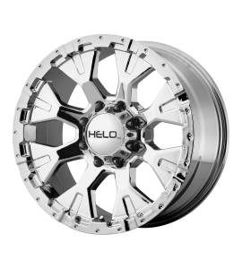 17x9 Helo Wheels HE878 5x127 Chrome -12 Offset (4.53 Backspace) 78.3 Centerbore | HE87879050212N
