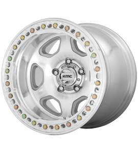 17x9 KMC Wheels KM233 HEX Blank/Special Drill Machined -38 Offset (3.50 Backspace) 72.6 Centerbore | KM2337900M538N