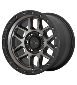 17x9 KMC Wheels KM544 MESA 8x165.10 Satin Black With Gray Tint 18 Offset (5.71 Backspace) 125.5 Centerbore | KM54479080418