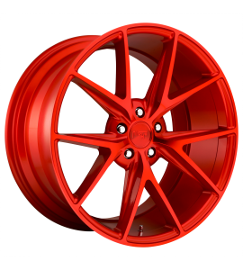 18x8 Niche Wheels M186 MISANO 5x120 CANDY RED 40 Offset (6.07 Backspace) 72.56 Centerbore | M186188021+40