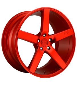 20x10 Niche Wheels M187 MILAN 5x114.3 CANDY RED 40 Offset (7.07 Backspace) 72.56 Centerbore | M187200065+40