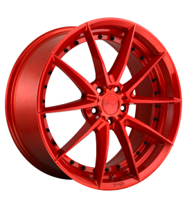 19x8.5 Niche Wheels M213 SECTOR 5x112 CANDY RED 42 Offset (6.40 Backspace) 66.56 Centerbore | M213198543+42