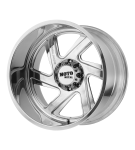 26x14 Moto Metal Off-Road Wheels MO400 Blank/Special Drill Polished -76 Offset (4.51 Backspace) 78.3 Centerbore | MO40026400176NR