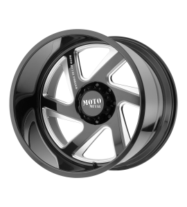 20x10 Moto Metal Off-Road Wheels MO400 Blank/Special Drill Gloss Black Milled -24 Offset (4.56 Backspace) 117 Centerbore | MO40021000L924NR