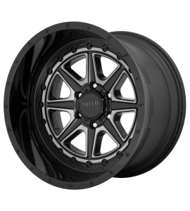 20x12 Moto Metal Off-Road Wheels MO801 PHANTOM 5x127 Gloss Black With Gray Tint -44 Offset (4.77 Backspace) 71.5 Centerbore | MO80121250444N
