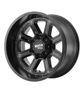 18x9 Moto Metal Off-Road Wheels MO984 SHIFT 8x170 Matte Black Gloss Black Inserts 18 Offset (5.71 Backspace) 125.5 Centerbore | MO98489087718