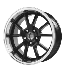 18x10 OE Creations Wheels PR118 5x114.3 Gloss Black/Machined Lip 22 Offset (6.37 Backspace) 70.7 Centerbore | 118B-816522