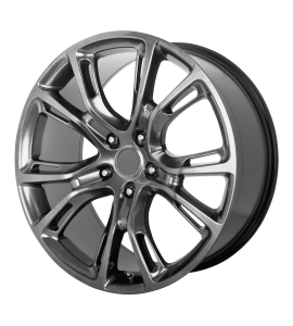17x8 OE Creations Wheels PR137 5x127 Hyper Silver Dark 34 Offset (5.84 Backspace) 71.5 Centerbore | 137S-787334