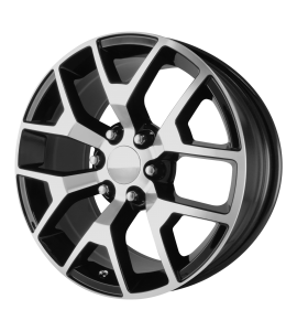 20x9 OE Creations Wheels PR150 6x139.7 Gloss Black/Machined 27 Offset (6.06 Backspace) 78.3 Centerbore | 150B-295827