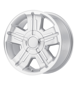 18x8 OE Creations Wheels PR173 6x139.7 Silver 30 Offset (5.68 Backspace) 78.3 Centerbore | 173S-885831
