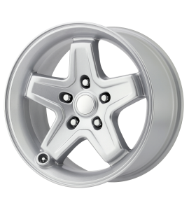 17x8.5 OE Creations Wheels PR180 5x127 Silver 10 Offset (5.14 Backspace) 72.7 Centerbore | 180S-787310