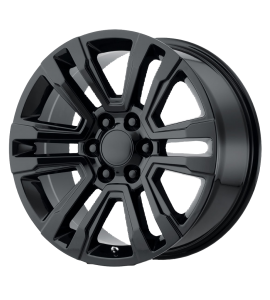 20x9 OE Creations Wheels PR182 6x139.7 Gloss Black 24 Offset (5.94 Backspace) 78.1 Centerbore | 182GB-295824