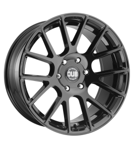 20x9 Dub Wheels S205 LUXE 6x135 GLOSS BLACK 30 Offset (6.18 Backspace) 87.1 Centerbore | S205209089+30