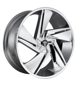 22x9.5 Dub Wheels S246 FADE Blank/Special Drill CHROME PLATED 35 Offset (6.63 Backspace) 84.1 Centerbore | S246229500+35D