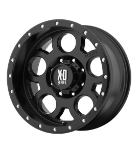 20x9 XD Off-Road Series by KMC Wheels XD126 ENDURO PRO 6x139.7 Satin Black With Reinforcing Ring 18 Offset (5.71 Backspace) 106.25 Centerbore | XD12629068718