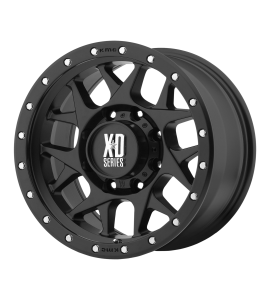 17x8.5 XD Off-Road Series by KMC Wheels XD127 BULLY 6x135 Satin Black With Reinforcing Ring 0 Offset (4.75 Backspace) 87.1 Centerbore | XD12778563700