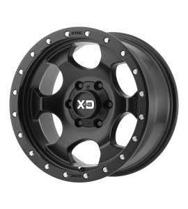 17x8 XD Off-Road Series by KMC Wheels XD131 RG1 5x127 Satin Black With Reinforcing Ring 0 Offset (4.50 Backspace) 78.3 Centerbore | XD13178050700