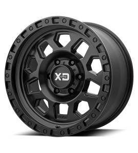 18x9 XD Off-Road Series by KMC Wheels XD132 RG2 8x170 Satin Black 0 Offset (5.00 Backspace) 125.5 Centerbore | XD13289087700